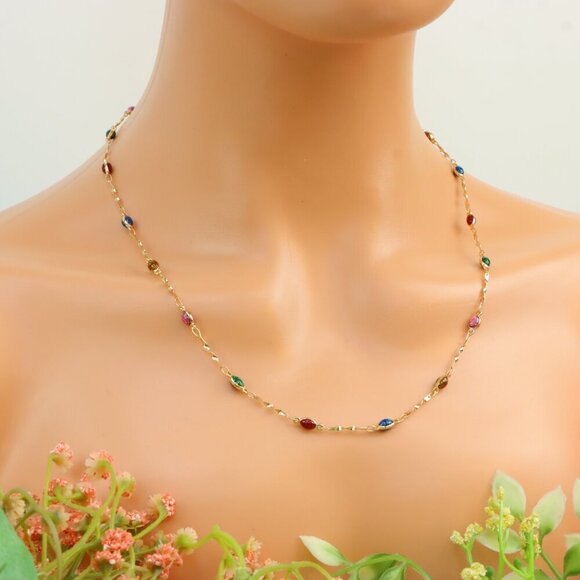 "New Beautiful Design Necklace Chain for Women/Girls, Gift, N869 - Picture 10 of 10